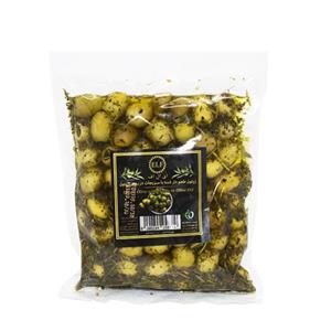ای ال اف زیتون سبزیجات در روغن زیتون 450 گرمی
