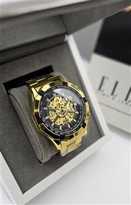 ساعت بین باند طلایی مردانه چرخ دنده ای مدل5280