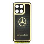 قاب گوشی Honor X6A آنر پشت گلس سرامیکی طلاکوب محافظ لنزدار طرح مرسدس بنز BENZ کد 16