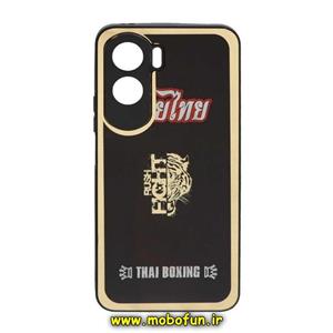 قاب گوشی Honor 90 Lite آنر پشت گلس سرامیکی طلاکوب محافظ لنزدار طرح اسپرت SPORT کد 24