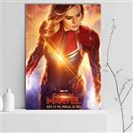 تابلو شاسی گالری استاربوی طرح Captain Marvel مدل Marvel 05