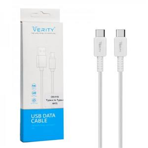 مبدل Type-C به Type-C وریتی Verity CB3152 طول یک متر