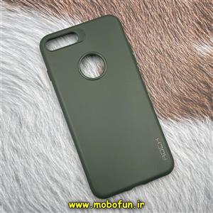 قاب گوشی iPhone 7 Plus - iPhone 8 Plus آیفون طرح ژله ای اورجینال راک ROCK سبز تیره کد 519