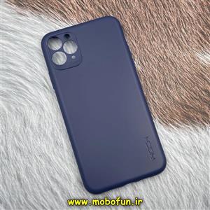 قاب گوشی iPhone 11 Pro Max آیفون طرح ژله ای اورجینال راک ROCK سرمه ای کد 717