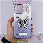قاب گوشی iPhone 12 Pro Max آیفون الکتروپلیتینگ اورجینال CREATIVE CASE پروانه ای Butterfly کد 813
