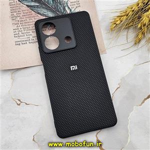 قاب گوشی Redmi Note 13 5G شیائومی اورجینال چرمی Ultra Case اولترا کیس Q Series مشکی کد 13