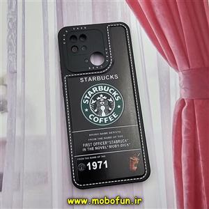 قاب گوشی Redmi 10C - Redmi 10 Power - Poco C40 شیائومی فانتزی ژله ای اورجینال CASE CASE طرح استارباکس STARBUCKS محافظ لنز دار کد 310