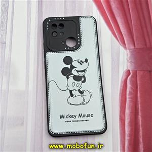 قاب گوشی Redmi 10C - Redmi 10 Power - Poco C40 شیائومی فانتزی ژله ای اورجینال CASE CASE طرح میکی موس محافظ لنز دار کد 307