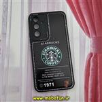 قاب گوشی Galaxy A54 5G سامسونگ فانتزی ژله ای اورجینال CASE CASE طرح استارباکس STARBUCKS محافظ لنز دار کد 839