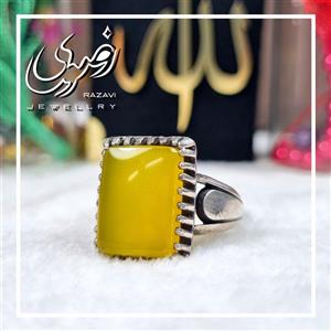 انگشتر نقره شرف الشمس مردانه طرح حافظ 