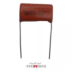 خازن پلی استر 430NF 200V