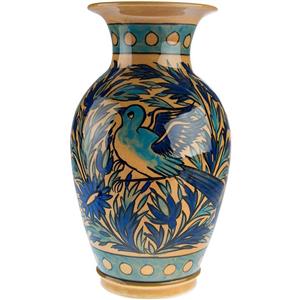 گلدان سفالی گالری مثالین نقش 1 Mesalin Gallery Isfahan Design Clay Vase Code 20001 