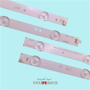 بک لایت تلویزیون SUNIYA-KONKA-SNOWA 49SU4985 5*12LED(6 6)3V 1000MM