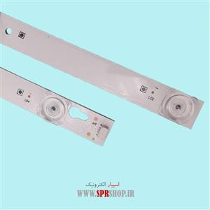 بک لایت تلویزیون TCL 55D2900 (4*5LED)530MM (4*4LED)425MM 6V