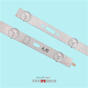 بک لایت تلویزیون SONY 46R452A-R472 10*6LED(5*A&5*B)3V 440MM