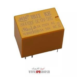 رله 12 ولت 6 پایه کوچک (515)