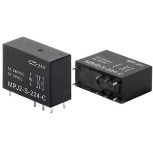 رله 12 ولت 5 آمپر 8 پایه 2 کنتاکت G2R-2 (511)