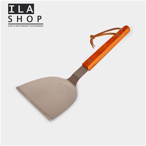 کاردک دسته بلند چوبی یک عددی ایلا