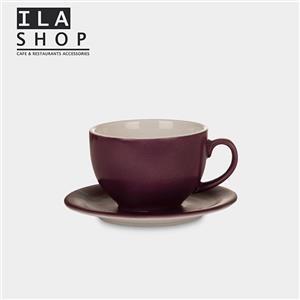 فنجان لاته بنفش یک دستی ایلا