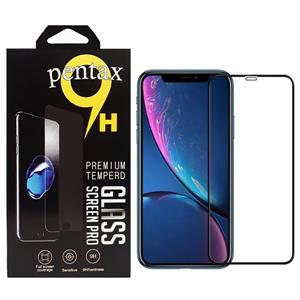 محافظ صفحه نمایش پنتاکس مدل TMP مناسب برای گوشی اپل Iphone XR PENTAX TMP Glass For Apple Iphone XR