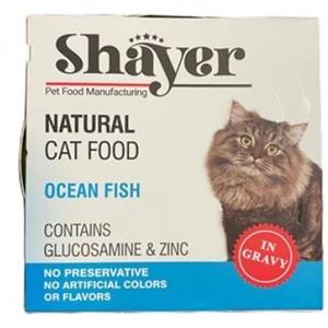کنسرو شایر گربه طعم ماهی اقیانوس ۱۱۰ گرمی
