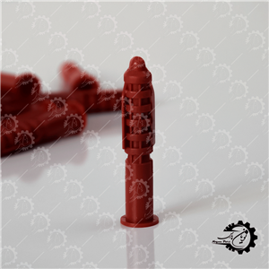 رولپلاک 4 سانت شاخکدار  (یاسر) – 80 عدد