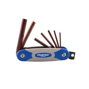 آچار آلن چاقویی 7 عددی S2 مسترتولز MT1007TPR-S2