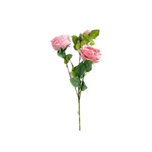 دسته گل رز مصنوعی کد QB-4 مجموعه 4 عددی