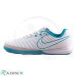 کفش فوتسال نایک تمپو ایکس Nike Tempo x White Blue