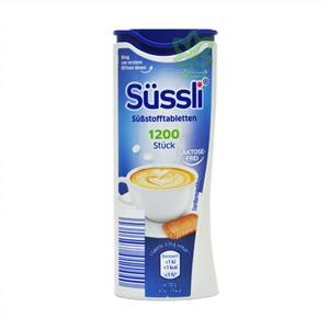 قرص شیرین کننده رژیمی ( بدون لاکتوز ) 1200 عدد آلمانی – sussli