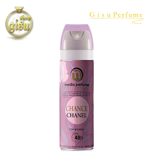 اسپری بدن زنانه مدیا مدل CHANEL CHANCE حجم 200 میلی لیتر