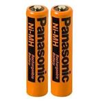 باتری کارتی نیم قلم شارژی Panasonic  750mah (مخصوص تلفن بی سیم)