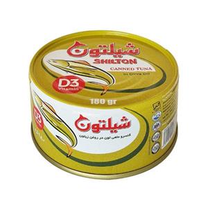 کنسرو ماهی در روغن زیتون شیلتون 180 گرم 