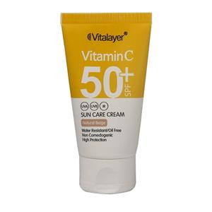 فلوئید SPF50  حاوی ویتامین سی 40 میلی لیتر ویتالیر Vitalayer
