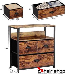 دراور چوب و فلز کد 9730