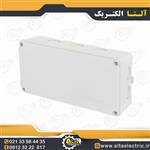 جعبه تقسیم پلاستیکی روکار 80×130×240 پارسا درب مات 