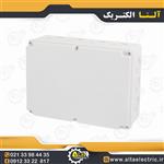 جعبه تقسیم پلاستیکی روکار 90×220×300 پارسا درب مات 