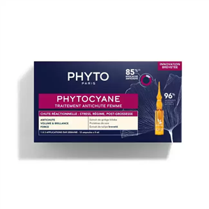 سرم ضد ریزش مو فیتو مدل phytocyane مناسب بانوان 