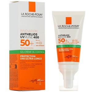 ضدآفتاب آنتلیوس لاروش پوزای مدل Anti-Shine Gel-Cream حجم 50 میل