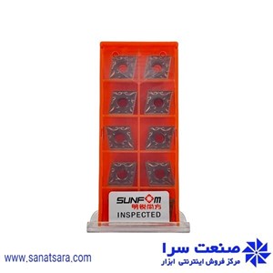 اینسرت (الماس) تراشکاری کاربایدی مدل CNMG120404 گرید YBC351  ا CNMG120404 carbide  insert