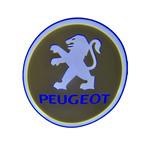 ال ای دی لوگو زیر درب ماشین (ولکام لایت) پژو LED logo Peugeot