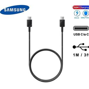 کابل تایپ سی مشابه اصلی سامسونگ DN980 یک متری ا Type-C to Type-C Cable DN980 1M