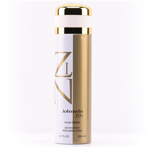 اسپری زنانه جانوین شیسیدو زن طلایی مدل ZIN حجم200میل