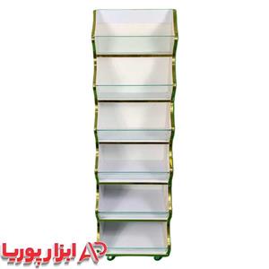 استند شکلات 6 طبقه سفید