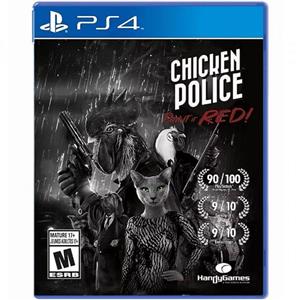 دیسک بازی Chicken Police: Paint it RED مخصوص PS4 