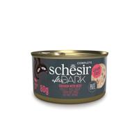 کنسرو گربه مرغ و بیف افتر دارک شسیر ۸۰ گرم  Schesir after dark chicken with beef