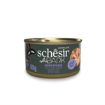 کنسرو گربه مرغ و اردک افتر دارک شسیر ۸۰ گرم  Schesir after dark chicken with duck