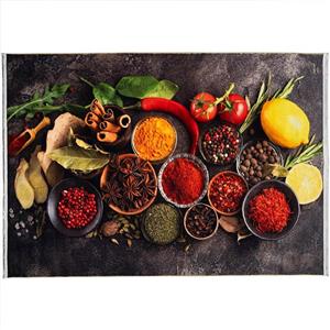 فرش آشپزخانه طرح کاسه ادویه جات رنگی 700 شانه کد 4038090