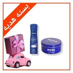 کرم نیوآ به همراه اسپری زنانه نیوآ (Nivea ) مدل Protect & care