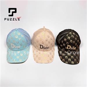 کلاه پشت تور دار Dior